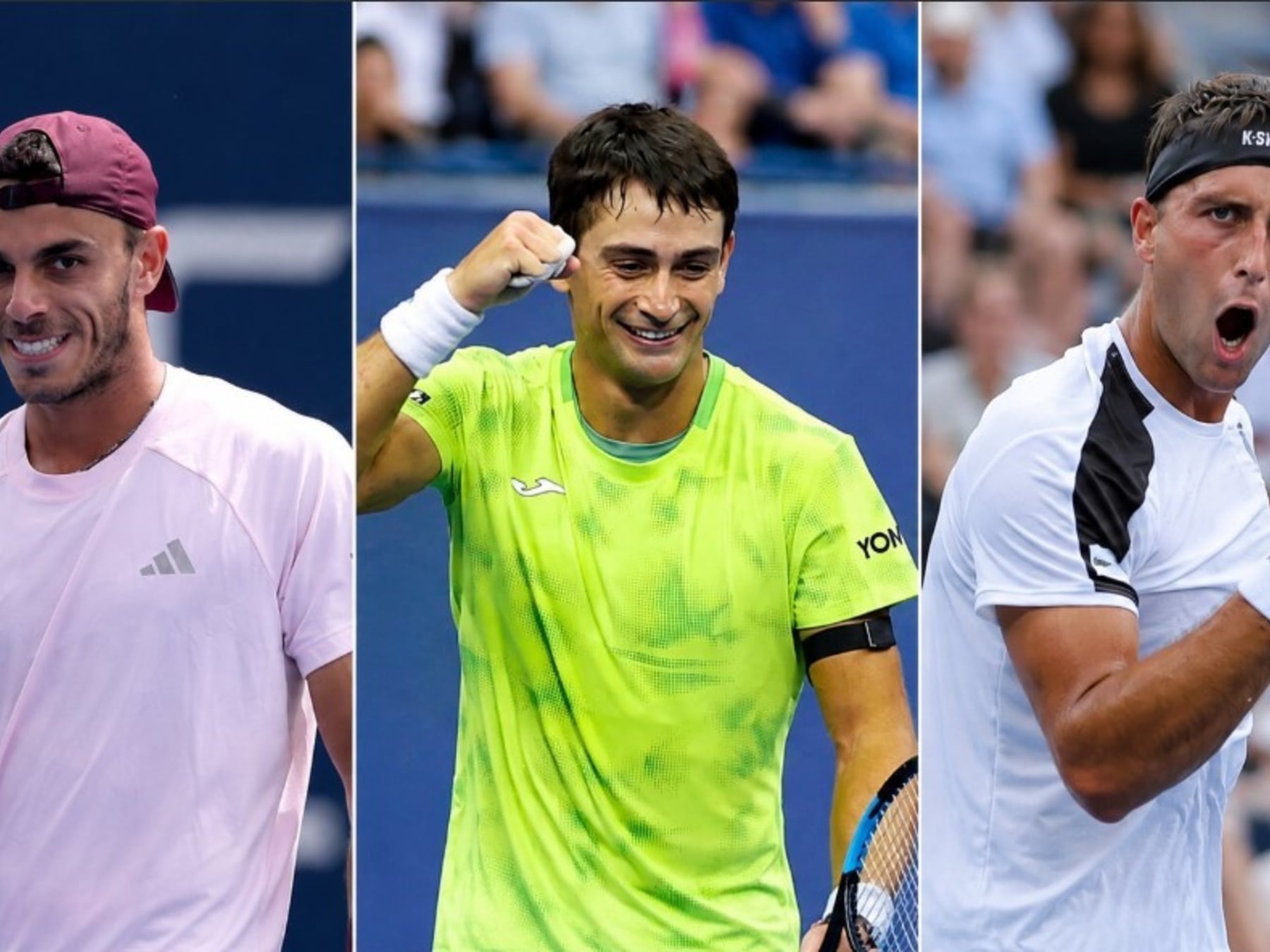 La trinca de Nueva York: tres argentinos en el barro de Flushing y uno, como mínimo, en cuartos
