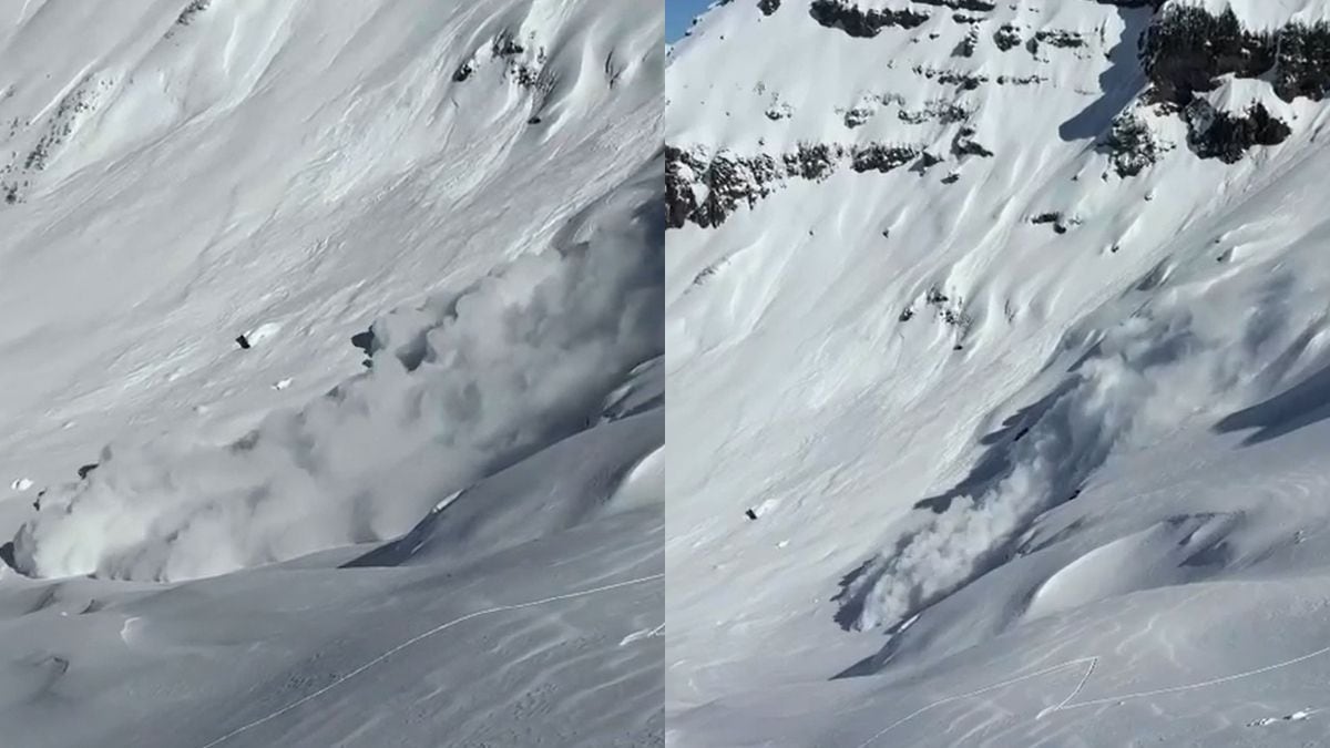 Una avalancha en el filo del Cerro Chapelco sorprendió a dos esquiadores fuera del dominio habilitado