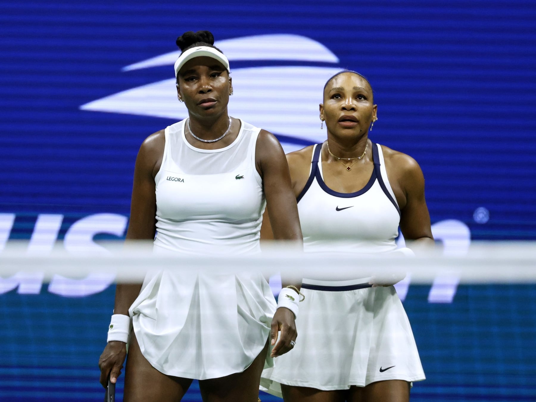 Volvieron las Williams, se quedó el público: la noche en Ashe terminó antes de tiempo