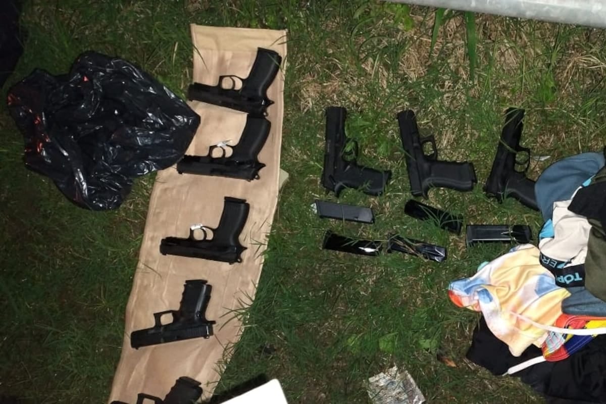 Una red que traficaba pistolas a Chile quedó desarticulada tras una condena a 24 integrantes en Mendoza