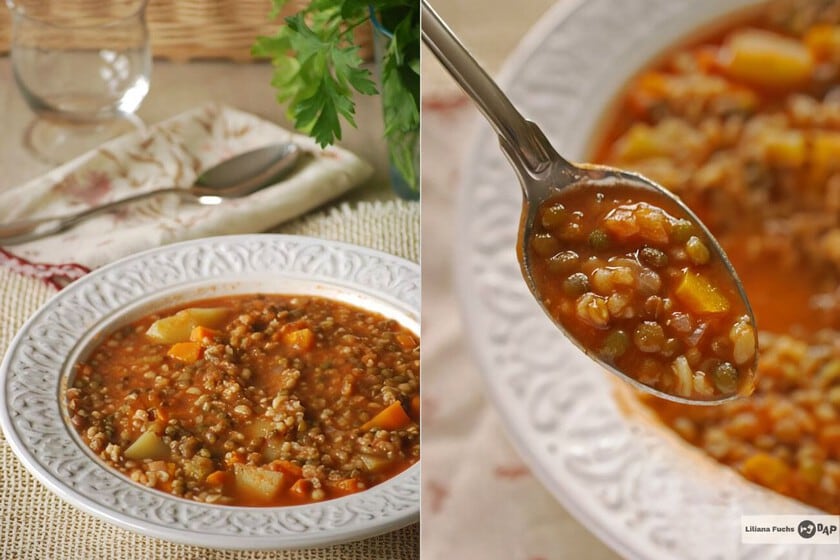 Lentejas con bulgur: el truco casero para comer rico, sano y sin carne