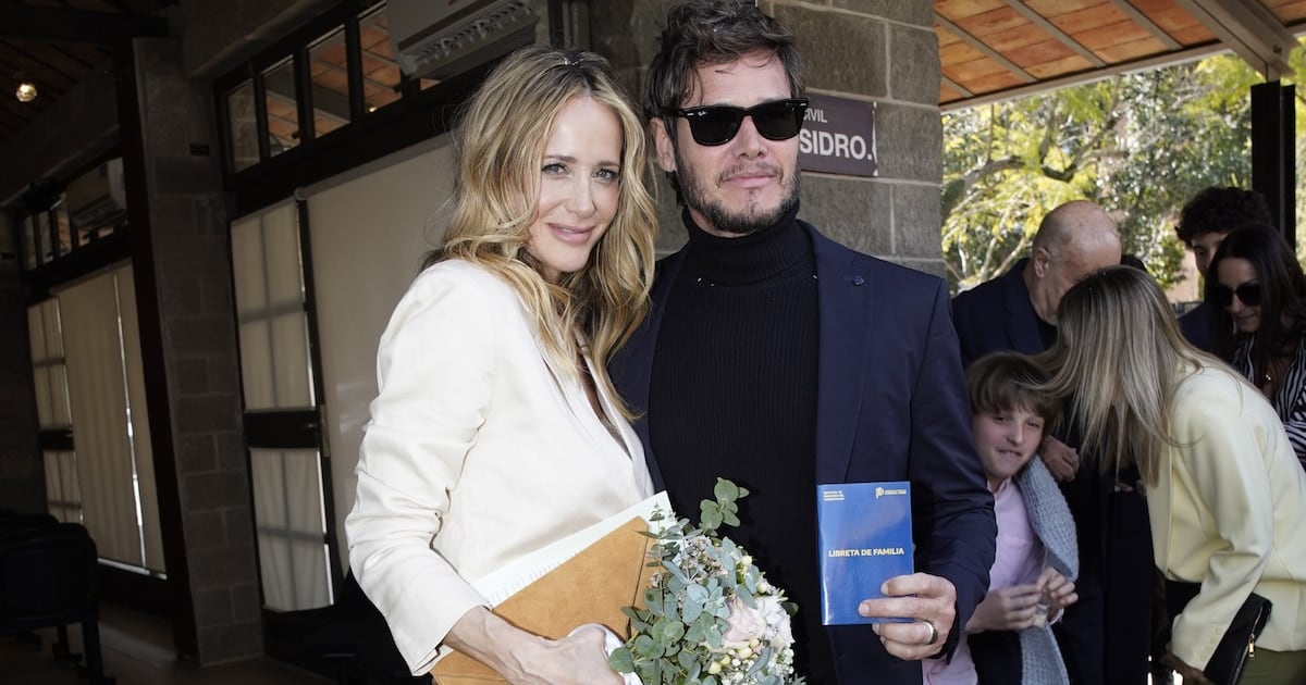 Julieta Prandi y Emanuel Ortega dieron el sí en San Isidro: una boda chica, en familia y con los padres del novio como testigos