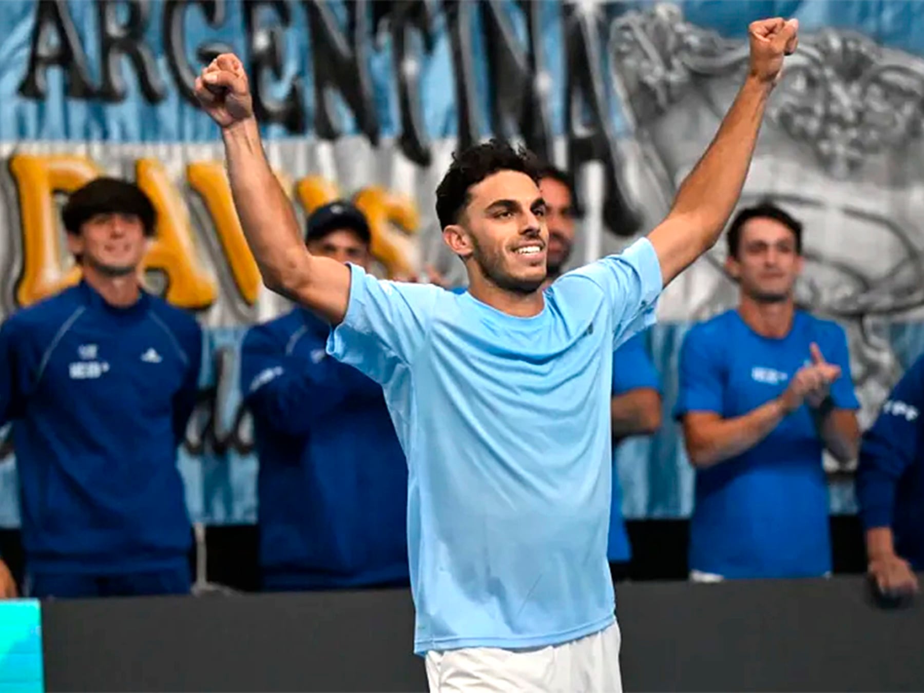 Cerúndolo selló el pasaporte y Argentina se ilusiona con volver a las Finales de la Copa Davis