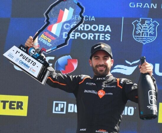 Santero achica la brecha y deja a Canapino con el motor echando humo