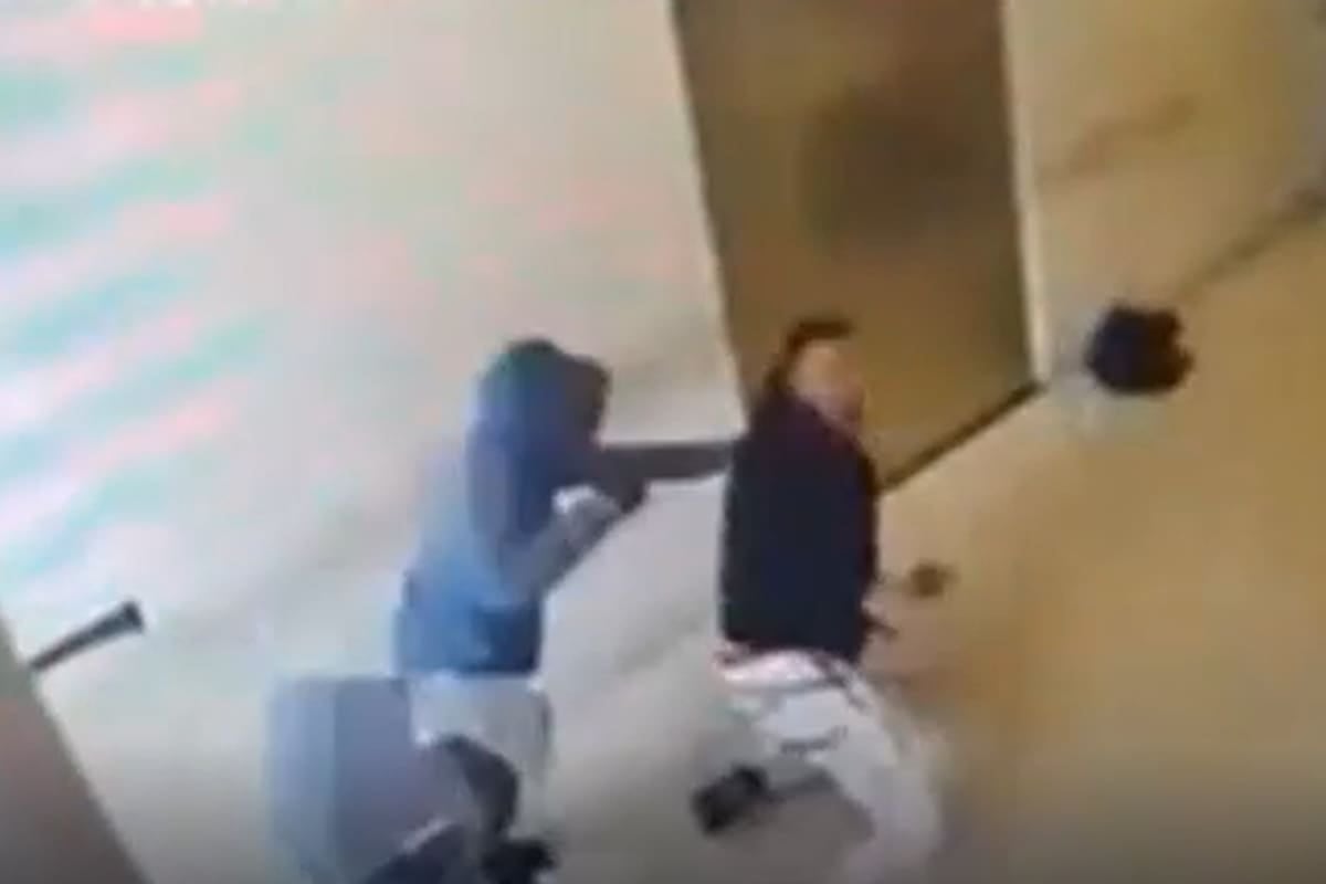 Redujeron a un ladrón que disparó contra un cliente dentro de un banco en Lomas del Mirador