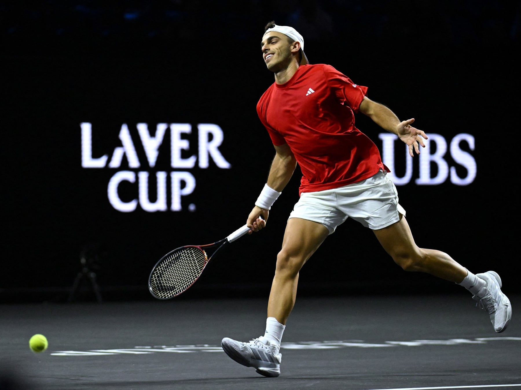 Cerúndolo se quedó a dos pelotas de arruinarle la tarde a Ruud en la Laver Cup