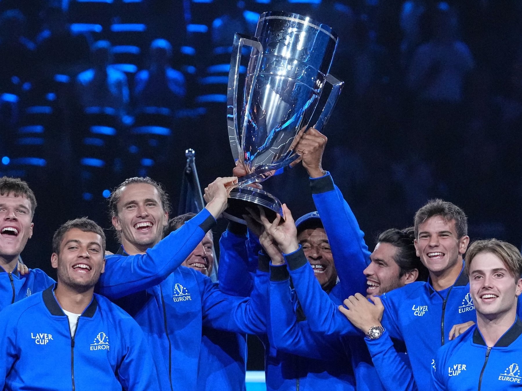 Europa liquidó la Laver Cup sin sudar y Cerúndolo se fue con las manos vacías
