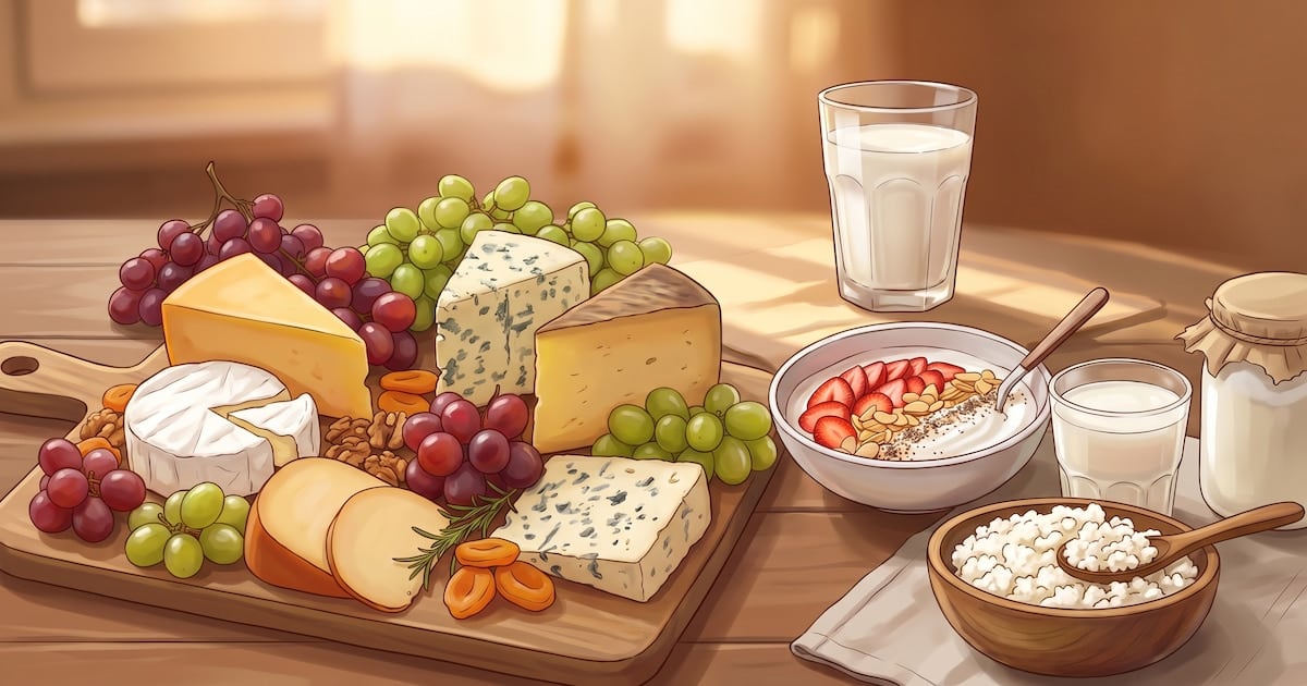 Cómo elegir alimentos con grasas saturadas según un nutricionista británico: proteínas, calcio y fermentación como claves