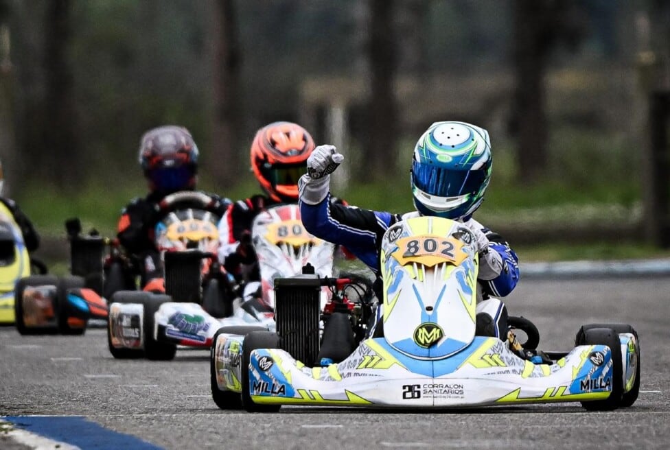 Schioppa tiene pasaporte a Portimao: el pibe de 16 que se ganó el viaje al Mundial de Rotax
