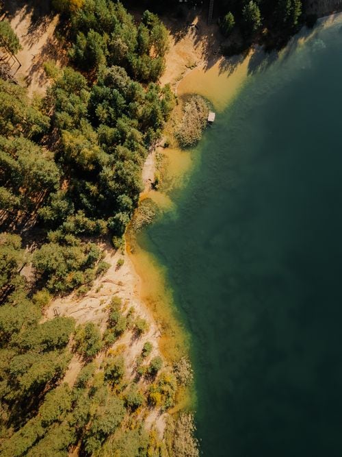 Una isla con capilla de 1933 revive la historia forestal del lago Lácar
