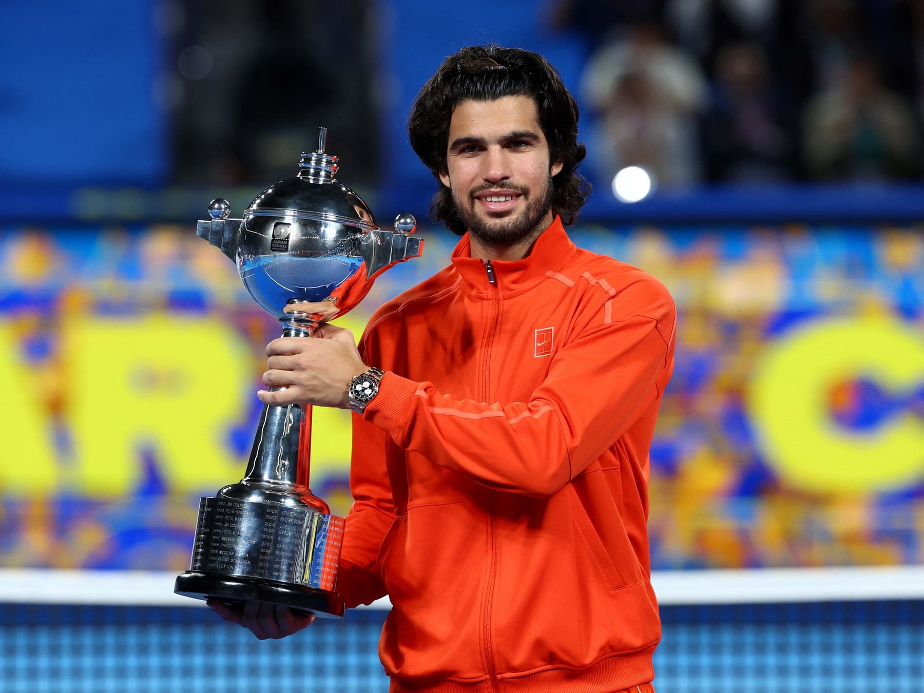 Alcaraz se sacó la mufa en Tokio y va por más: el murciano igualó a Ferrer y ahora apunta a Shanghái