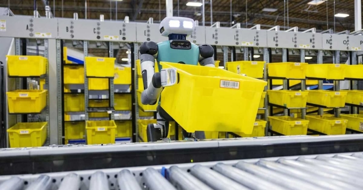 Amazon supera el millón de robots en sus depósitos y, al mismo tiempo, ve crecer la cantidad de accidentes laborales
