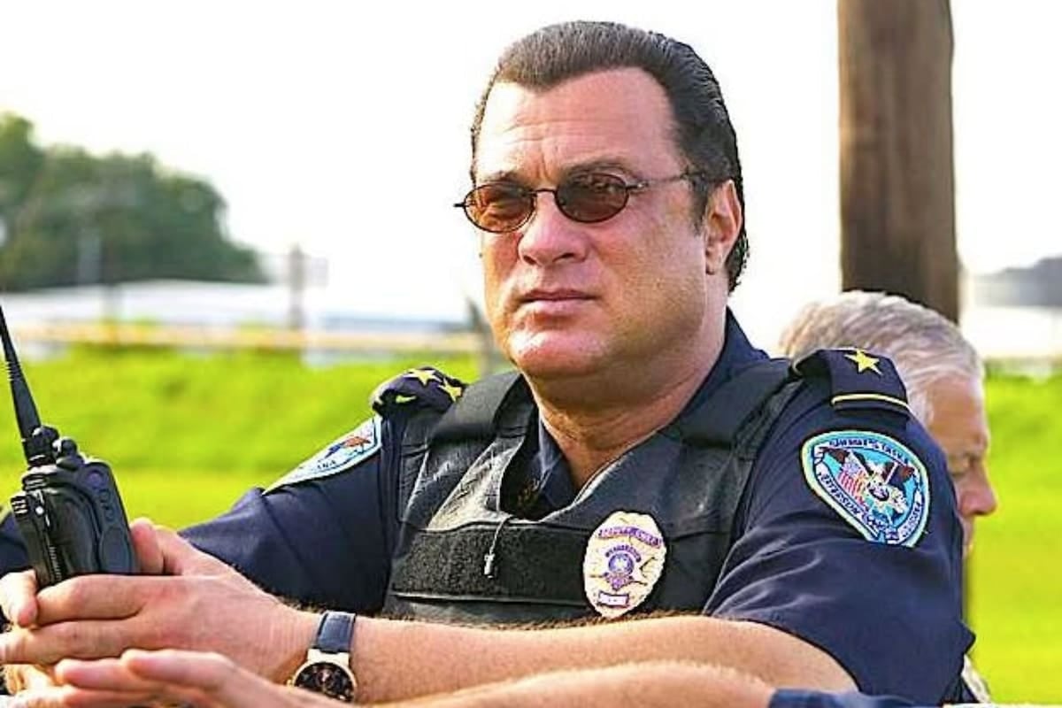 Steven Seagal se calzó la placa: el hombre que prefirió la frontera a Hollywood