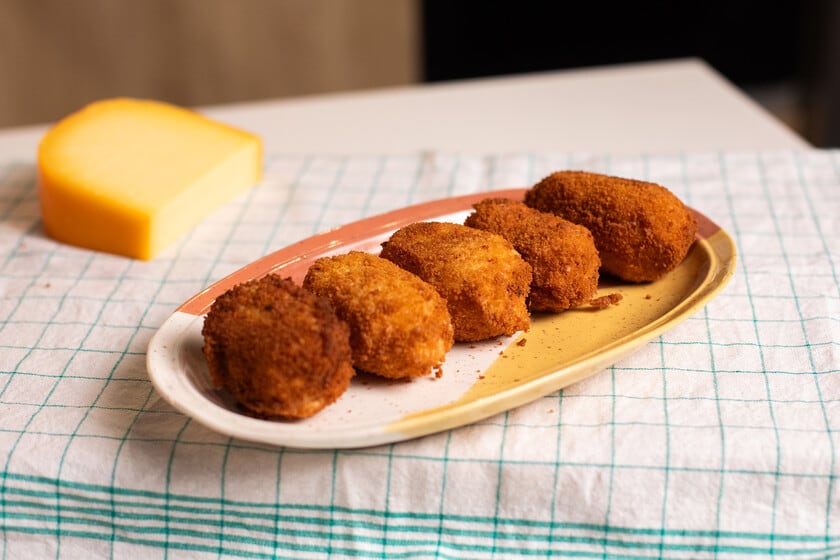 Croquetas de calabaza y queso: una masa sin bechamel que se sostiene gracias al parmesano y al doble rebozado