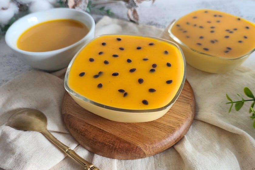 Maracuyá al vaso: una mousse sin horno que te salva cualquier sobremesa