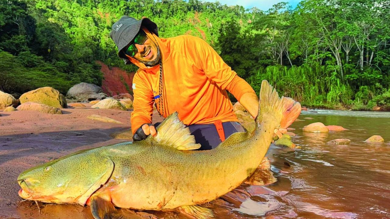 Pesca de altísima vara en el río selvático más largo de Bolivia: dónde queda y cuánto sale llegar