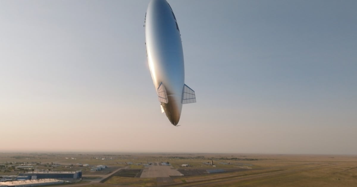 Un dirigible solar operó como antena de celular a 17 kilómetros de altura sobre Japón y cubrió una zona entera