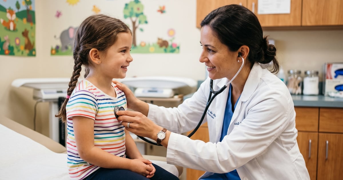 Lo que más se consulta al pediatra: fiebre, golpes, comida y pantallas, en la semana de la especialidad