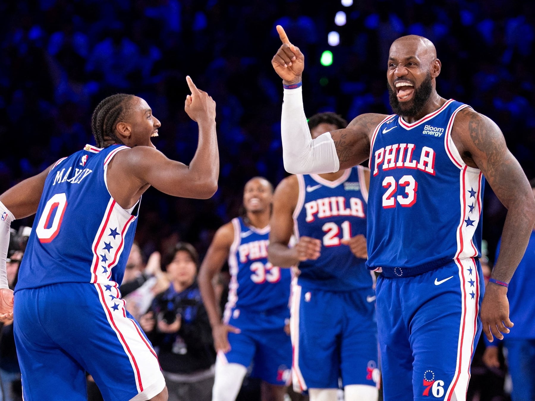 Philadelphia se comió 29 puntos y le dio una Lesson Privada a LeBron
