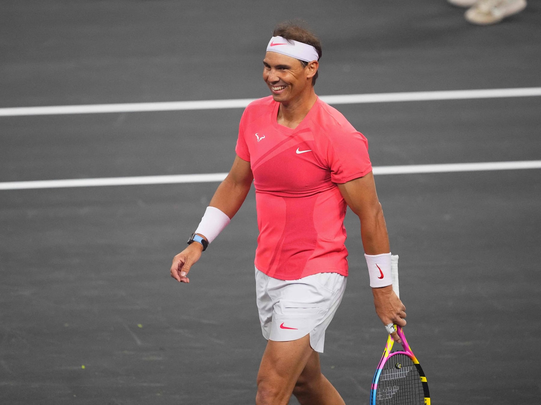 Nadal prepara su regreso a la cancha: jugará una exhibición en Las Vegas